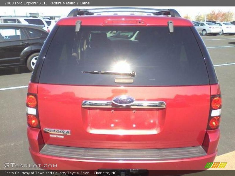 Redfire Metallic / Camel 2008 Ford Explorer XLT