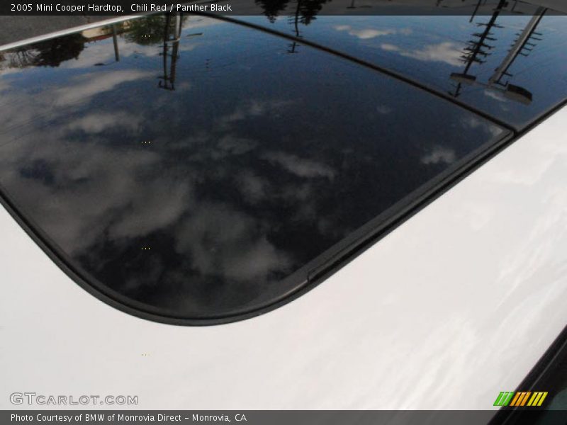 Chili Red / Panther Black 2005 Mini Cooper Hardtop