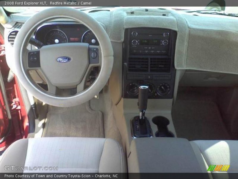 Redfire Metallic / Camel 2008 Ford Explorer XLT