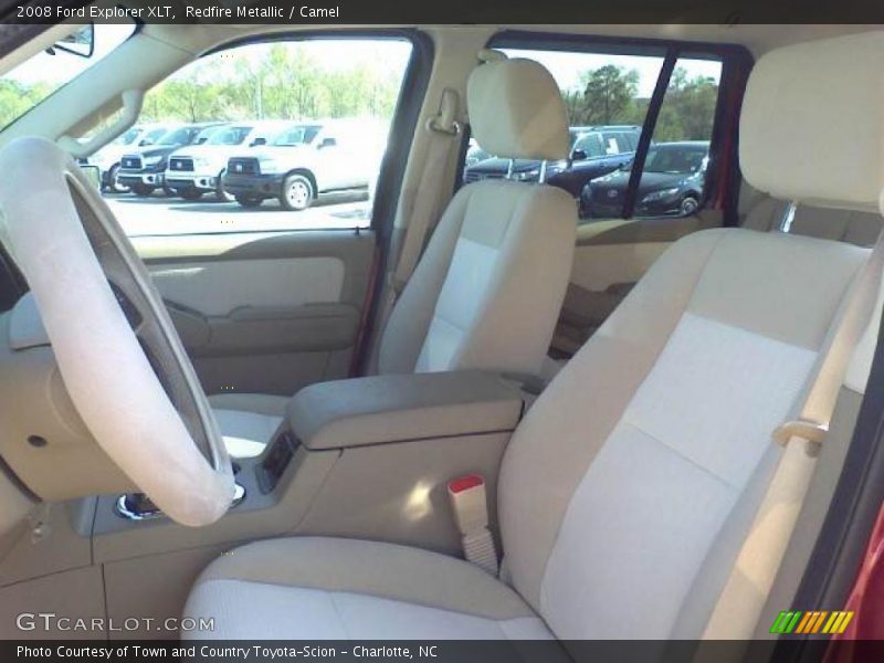 Redfire Metallic / Camel 2008 Ford Explorer XLT