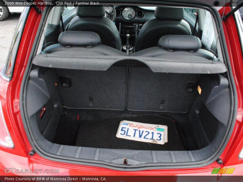 Chili Red / Panther Black 2005 Mini Cooper Hardtop