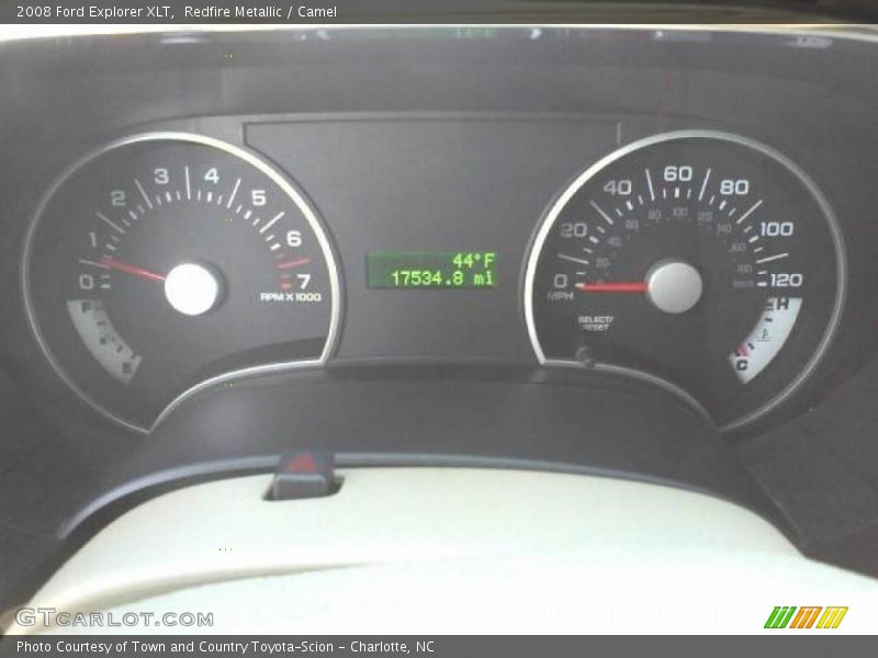 Redfire Metallic / Camel 2008 Ford Explorer XLT