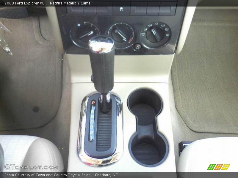 Redfire Metallic / Camel 2008 Ford Explorer XLT
