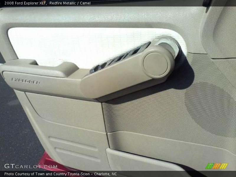 Redfire Metallic / Camel 2008 Ford Explorer XLT