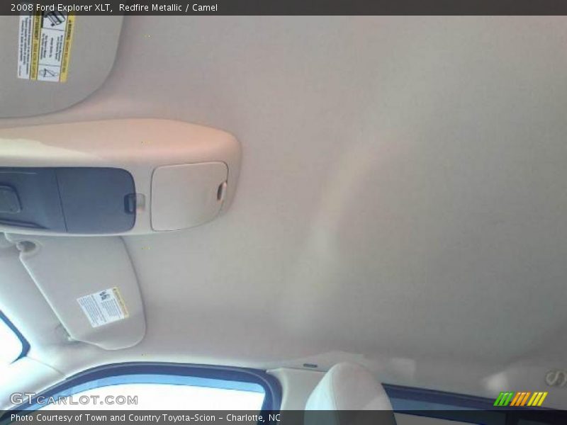 Redfire Metallic / Camel 2008 Ford Explorer XLT