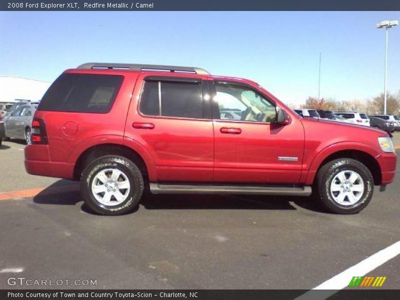 Redfire Metallic / Camel 2008 Ford Explorer XLT