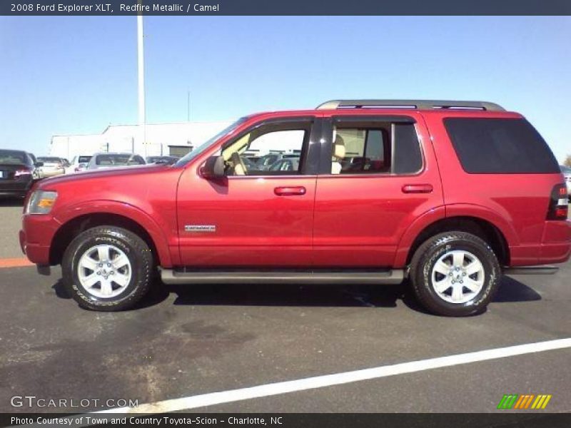 Redfire Metallic / Camel 2008 Ford Explorer XLT