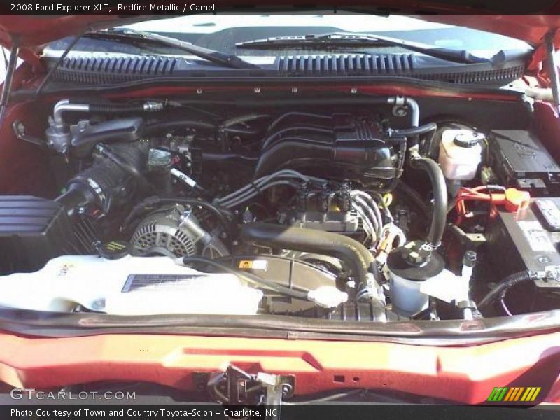 Redfire Metallic / Camel 2008 Ford Explorer XLT