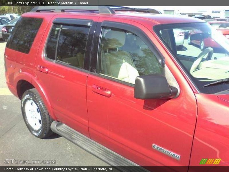 Redfire Metallic / Camel 2008 Ford Explorer XLT