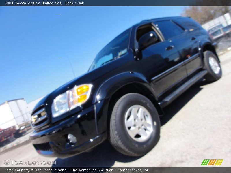 Black / Oak 2001 Toyota Sequoia Limited 4x4