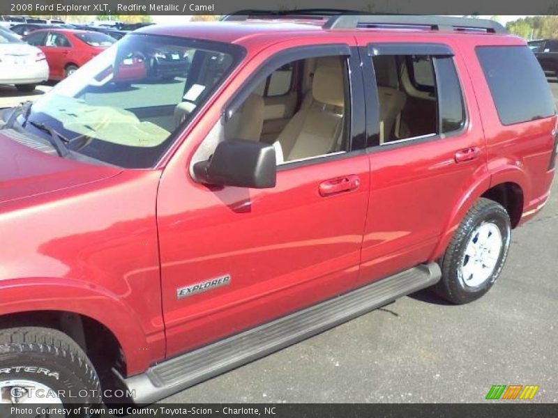 Redfire Metallic / Camel 2008 Ford Explorer XLT