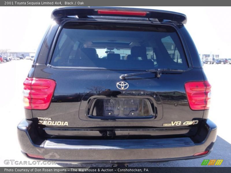 Black / Oak 2001 Toyota Sequoia Limited 4x4