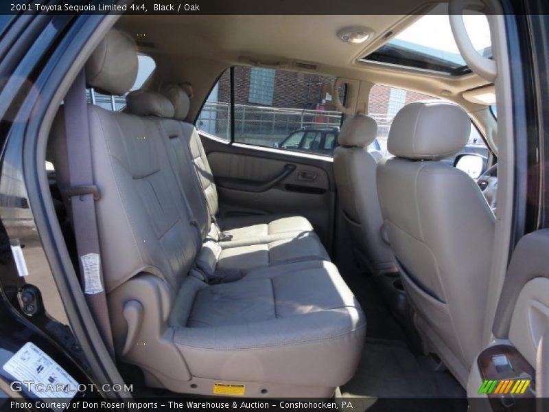  2001 Sequoia Limited 4x4 Oak Interior