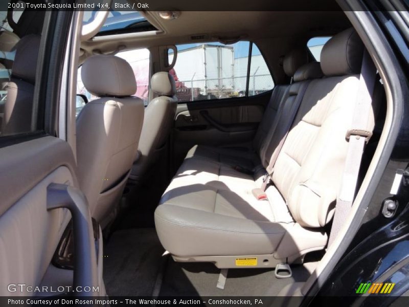  2001 Sequoia Limited 4x4 Oak Interior