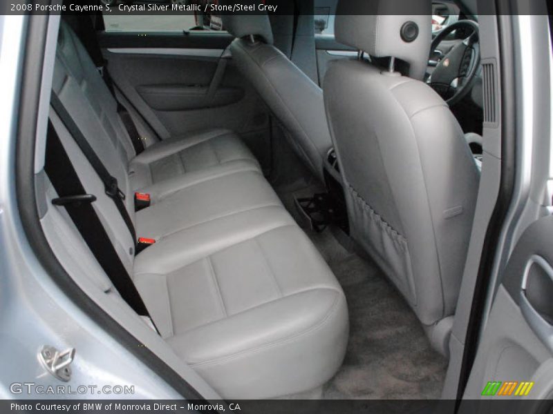 Crystal Silver Metallic / Stone/Steel Grey 2008 Porsche Cayenne S