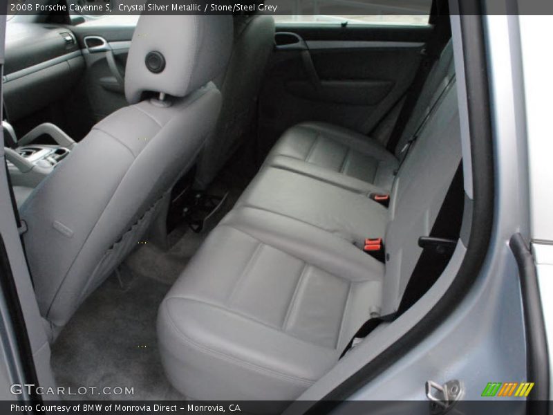 Crystal Silver Metallic / Stone/Steel Grey 2008 Porsche Cayenne S