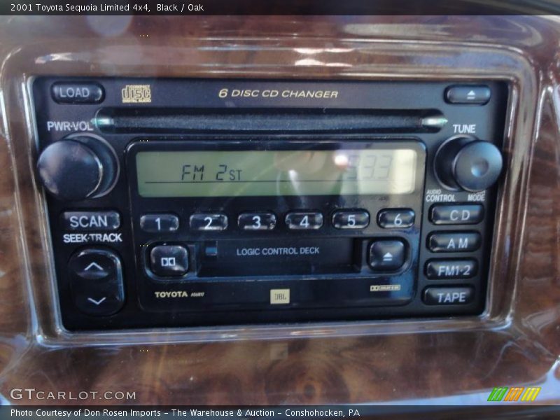 Controls of 2001 Sequoia Limited 4x4