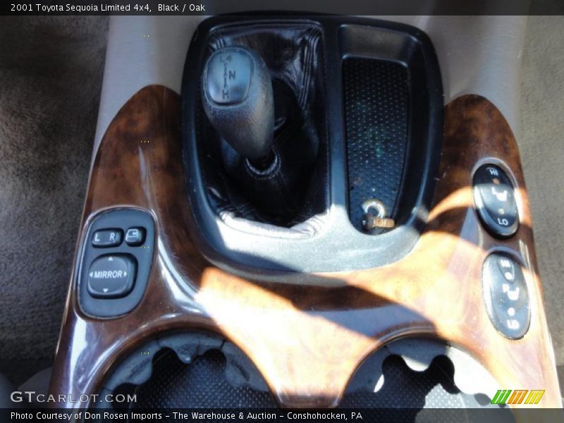 Controls of 2001 Sequoia Limited 4x4