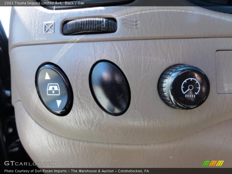 Controls of 2001 Sequoia Limited 4x4