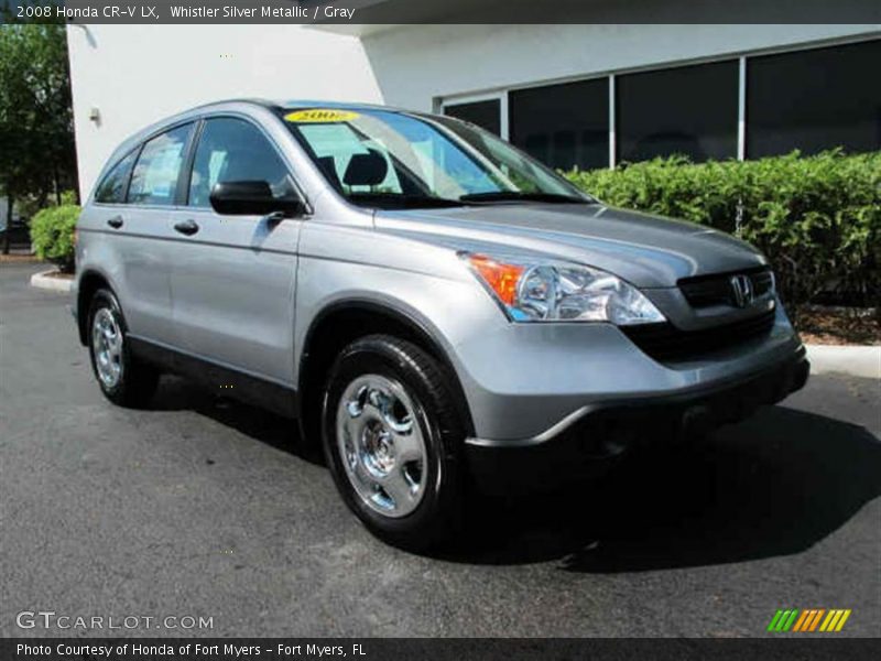 Whistler Silver Metallic / Gray 2008 Honda CR-V LX
