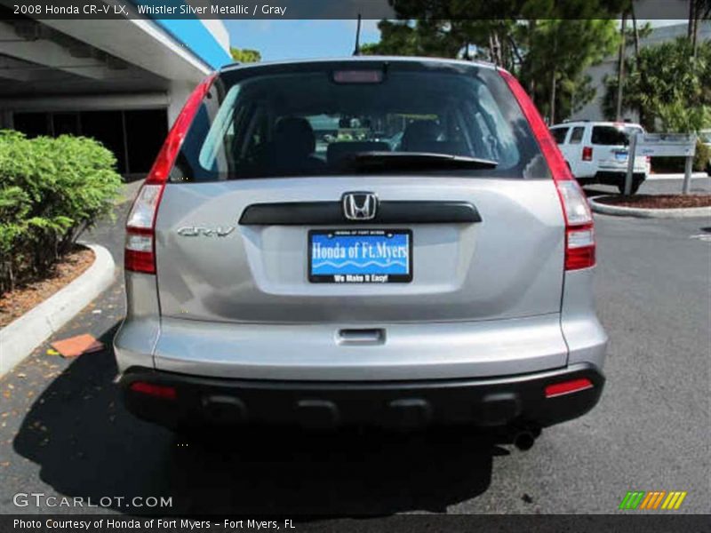 Whistler Silver Metallic / Gray 2008 Honda CR-V LX
