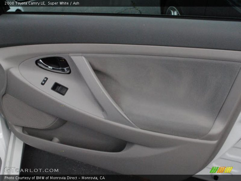 Super White / Ash 2008 Toyota Camry LE