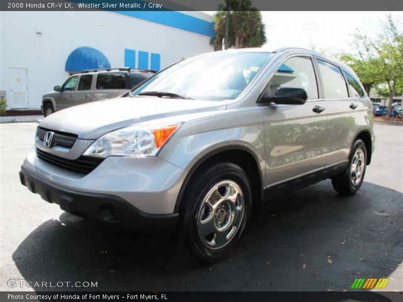 Whistler Silver Metallic / Gray 2008 Honda CR-V LX