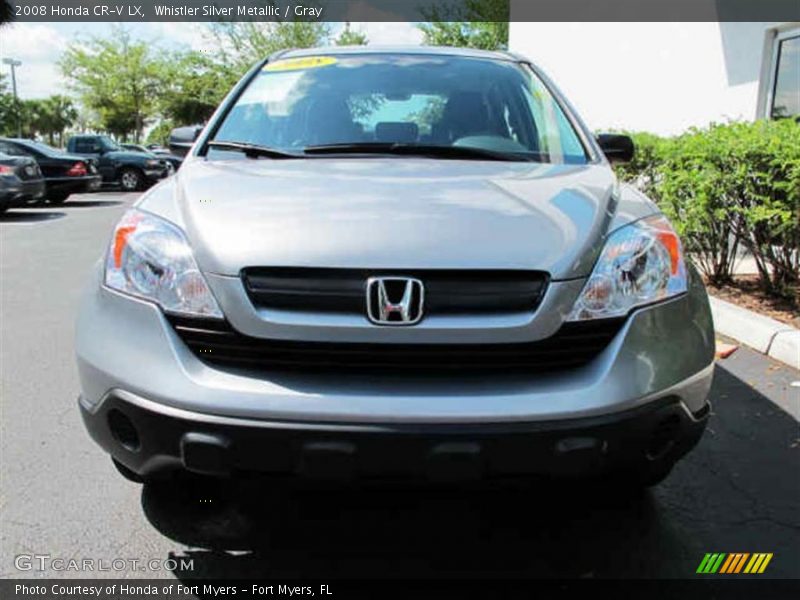 Whistler Silver Metallic / Gray 2008 Honda CR-V LX