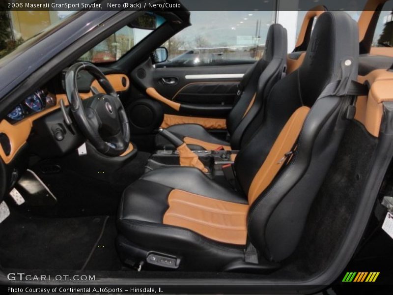  2006 GranSport Spyder Nero/Cuoio Interior