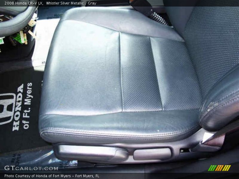 Whistler Silver Metallic / Gray 2008 Honda CR-V LX