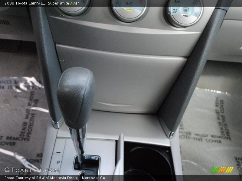 Super White / Ash 2008 Toyota Camry LE