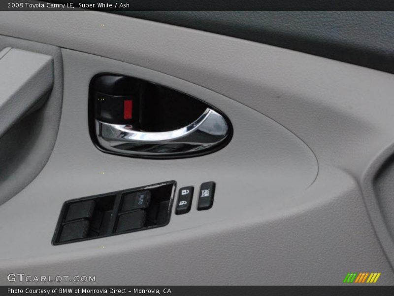 Super White / Ash 2008 Toyota Camry LE