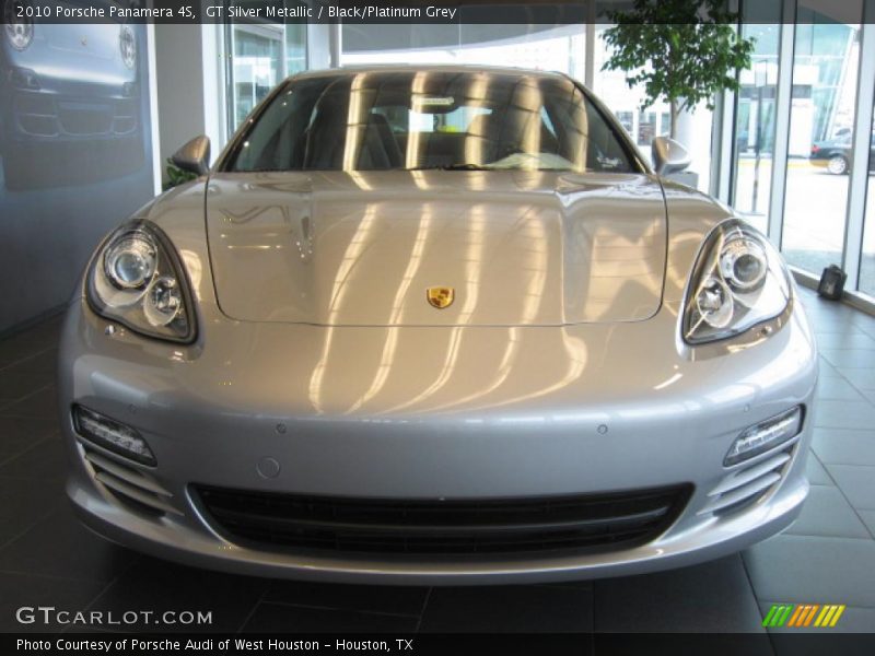 GT Silver Metallic / Black/Platinum Grey 2010 Porsche Panamera 4S