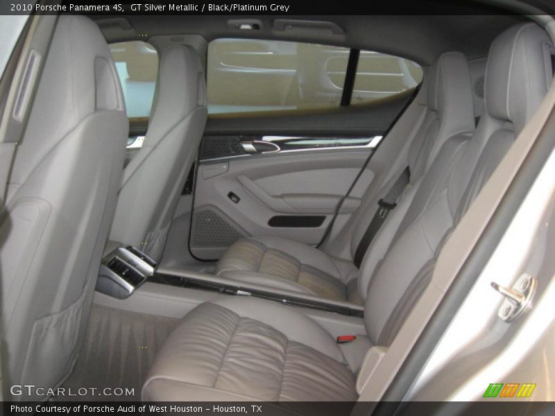 GT Silver Metallic / Black/Platinum Grey 2010 Porsche Panamera 4S