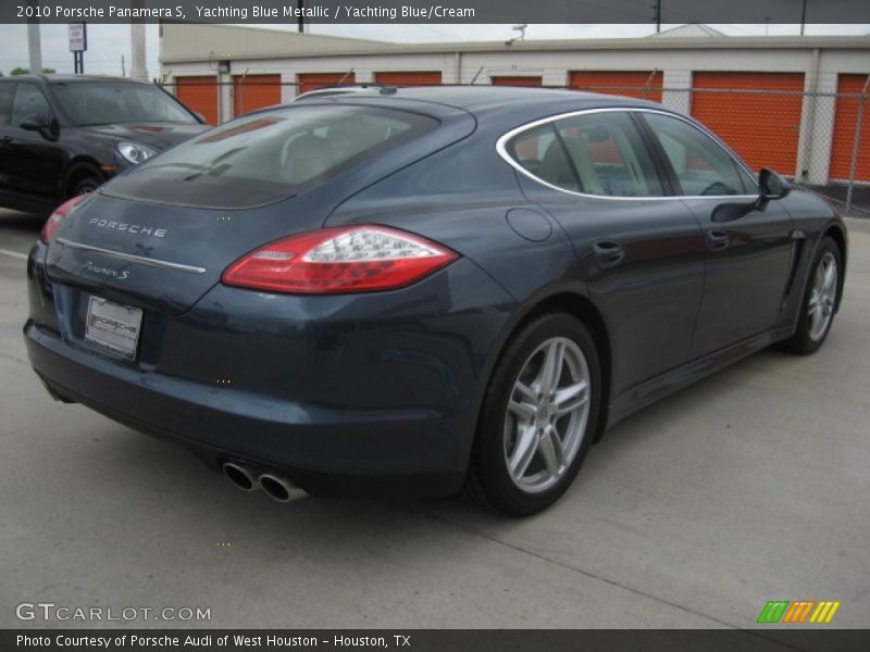 Yachting Blue Metallic / Yachting Blue/Cream 2010 Porsche Panamera S