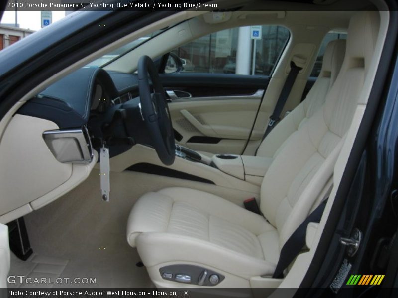  2010 Panamera S Yachting Blue/Cream Interior