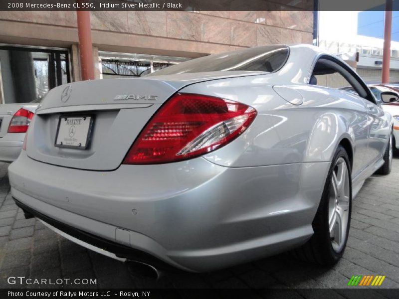 Iridium Silver Metallic / Black 2008 Mercedes-Benz CL 550