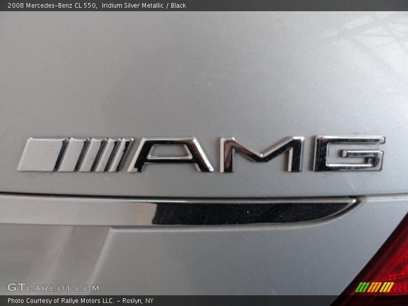 Iridium Silver Metallic / Black 2008 Mercedes-Benz CL 550