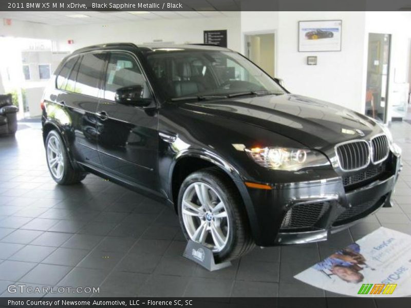 Black Sapphire Metallic / Black 2011 BMW X5 M M xDrive