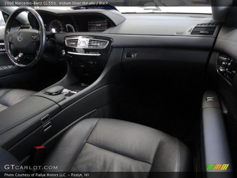 Iridium Silver Metallic / Black 2008 Mercedes-Benz CL 550