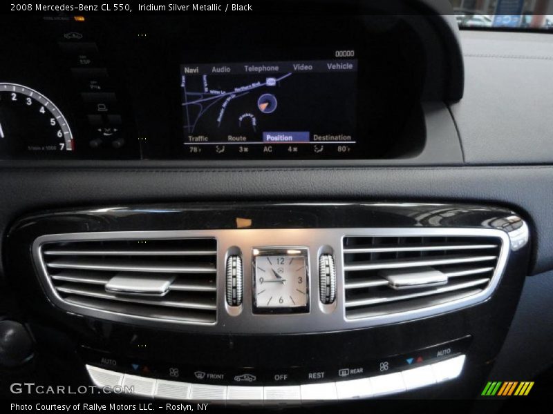 Controls of 2008 CL 550