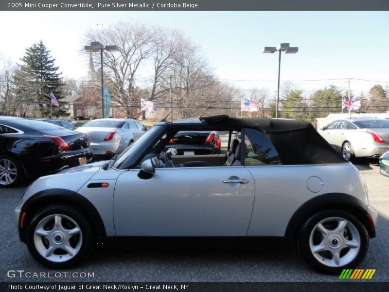 Pure Silver Metallic / Cordoba Beige 2005 Mini Cooper Convertible