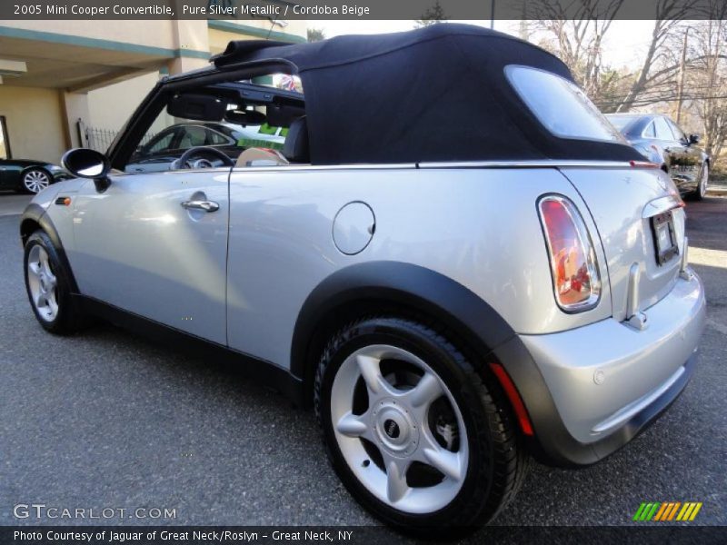 Pure Silver Metallic / Cordoba Beige 2005 Mini Cooper Convertible