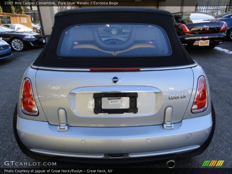Pure Silver Metallic / Cordoba Beige 2005 Mini Cooper Convertible