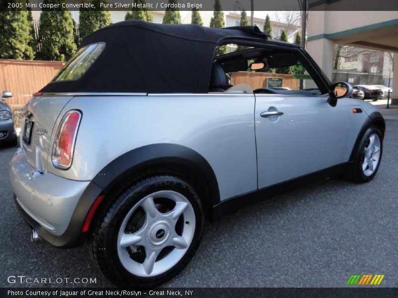 Pure Silver Metallic / Cordoba Beige 2005 Mini Cooper Convertible