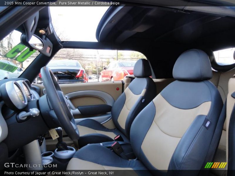 Pure Silver Metallic / Cordoba Beige 2005 Mini Cooper Convertible