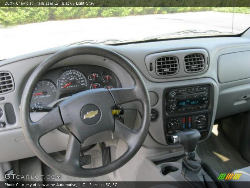 Black / Light Gray 2007 Chevrolet TrailBlazer LS