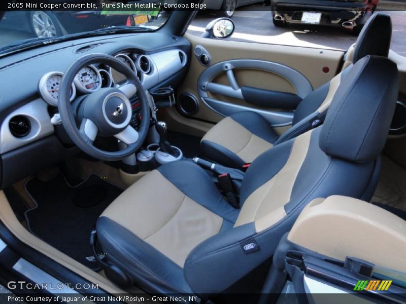 2005 Cooper Convertible Cordoba Beige Interior