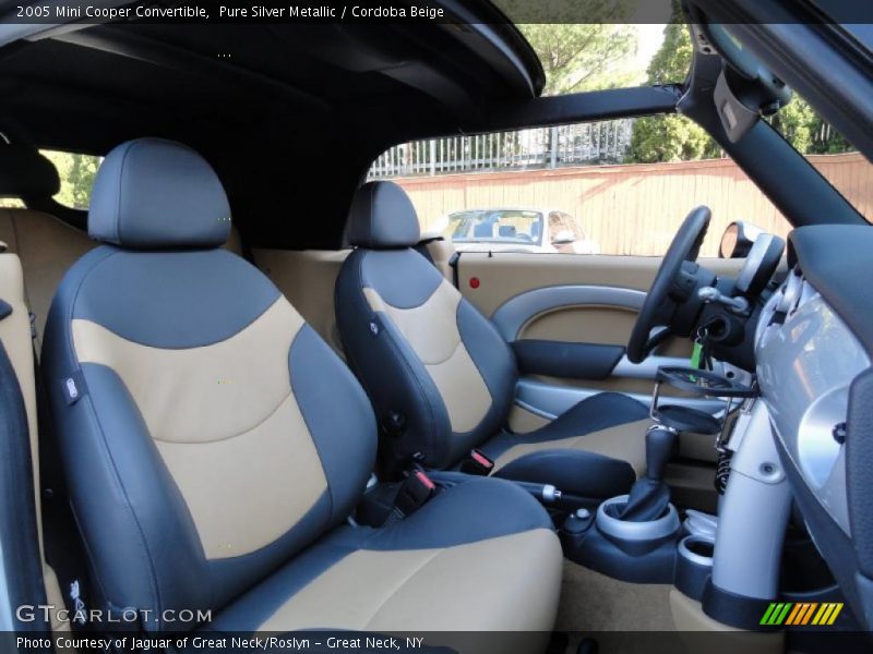 Pure Silver Metallic / Cordoba Beige 2005 Mini Cooper Convertible