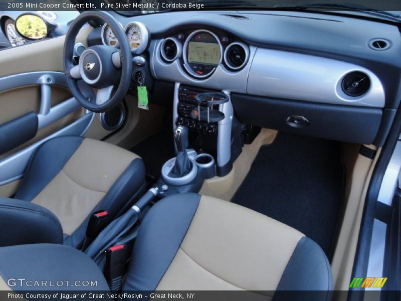 Dashboard of 2005 Cooper Convertible